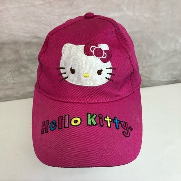 Hello Kitty Pink Baseball Hat Cap OS - Picture 1 of 9